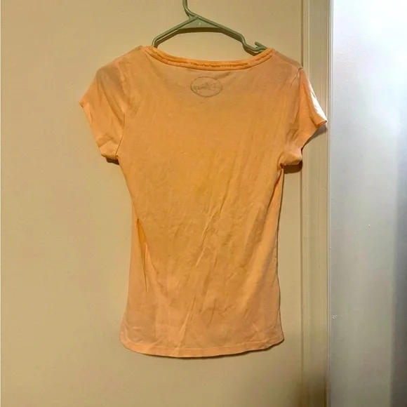 Disney Minnie Mouse Pink Pajama Set Short Sleeve Top Pants Floral Flower - Picture 3 of 6